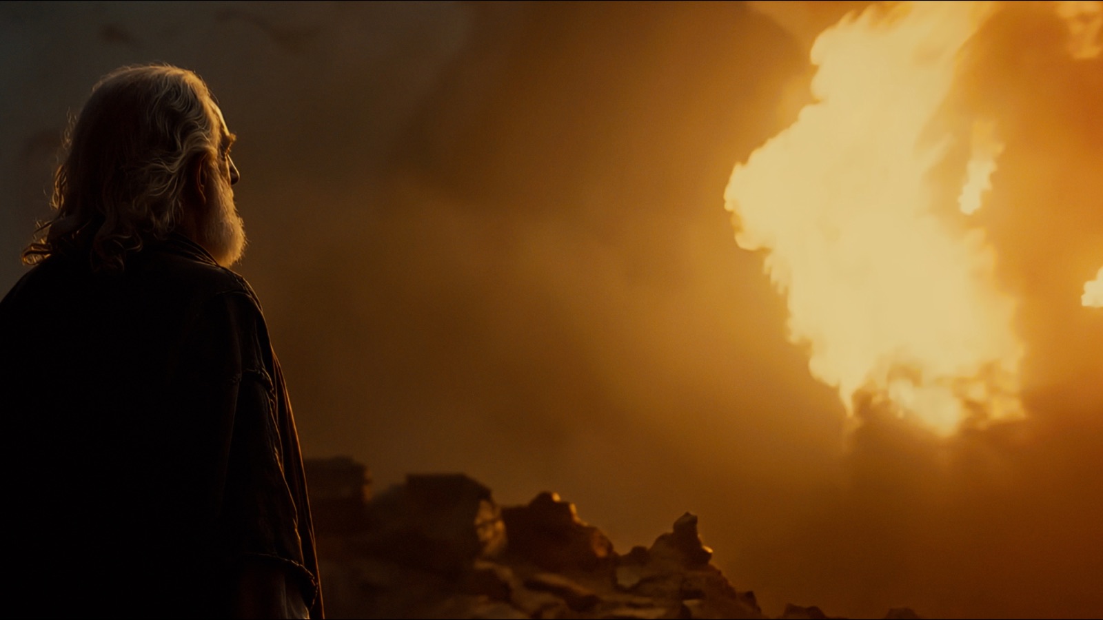 The pillar of cloud and fire, from The Old Stories: Moses